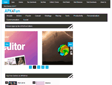 Tablet Screenshot of apk4fun.com